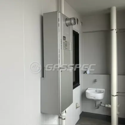 施工後の暖房熱源機（ノーリツ GTH-C2471SAW3H-T BL）