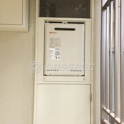 施工後の給湯器（ノーリツ GT-2460SAWX BL）