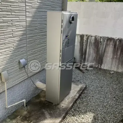 施工後の暖房熱源機（ノーリツ GTH-C2471AW6H BL）