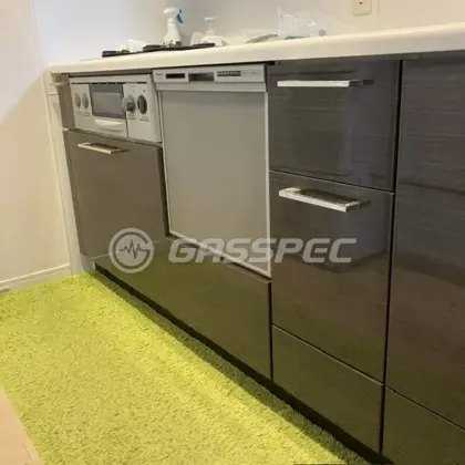 施工後のビルトイン食洗機（パナソニック NP-45RS9S）