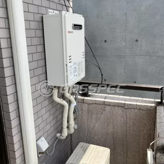 交換後の給湯器（ノーリツ GQ-1639WS-1）