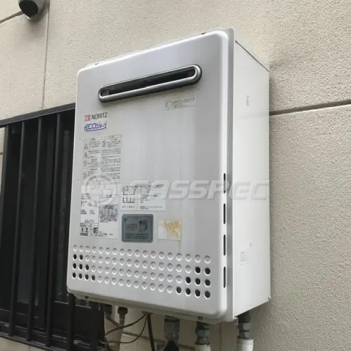 交換前の給湯器（ノーリツ GT-C2452SAWX）