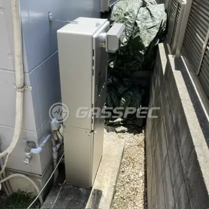 施工後の暖房熱源機（ノーリツ GTH-C2471AW6H-L BL）