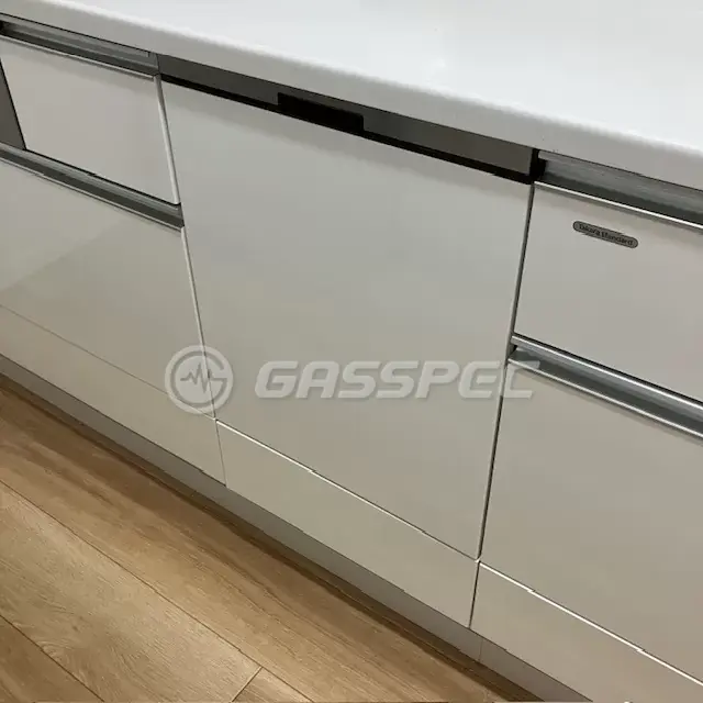 交換後のビルトイン食洗機（パナソニック NP-45BS1W）