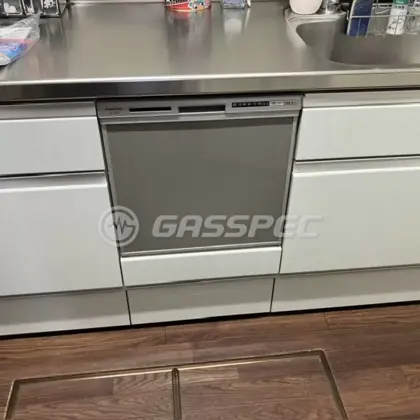 施工後のビルトイン食洗機（パナソニック NP-45RS9S）