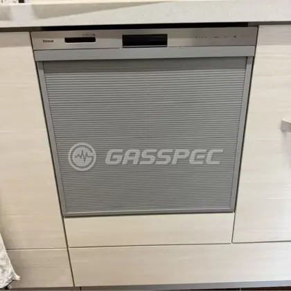 施工後のビルトイン食洗機（リンナイ RSW-405LP）