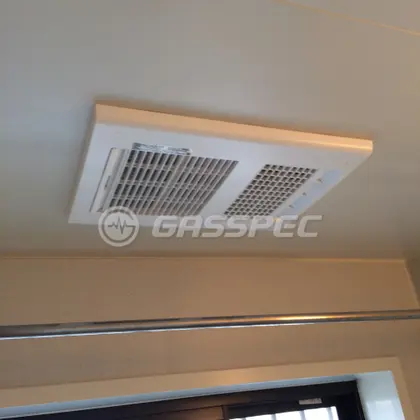 施工後の浴室乾燥機（マックス BS161H）