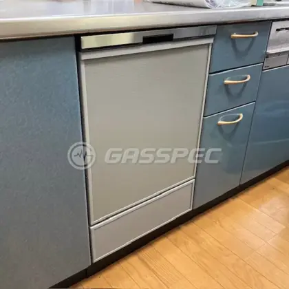 施工後のビルトイン食洗機（パナソニック NP-45BD1S）