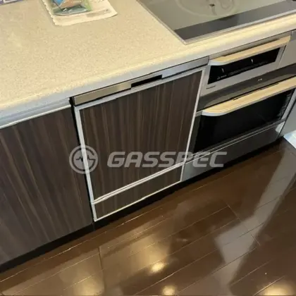 施工後のビルトイン食洗機（パナソニック NP-45BD1S）