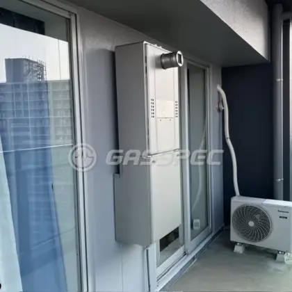 施工後の暖房熱源機（ノーリツ GTH-C2470SAW3H-T BL）
