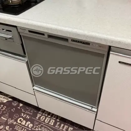 施工後のビルトイン食洗機（パナソニック NP-45RS9S）