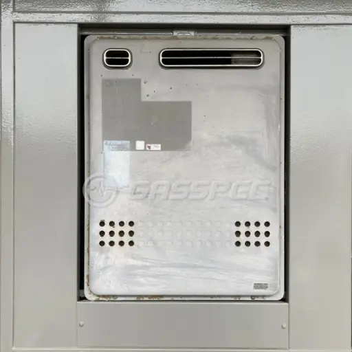 交換前の給湯器（ノーリツ GT-2012SAWX-PS）