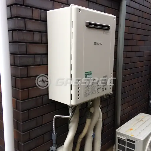 交換後の給湯器（ノーリツ GT-C246AWX BL）