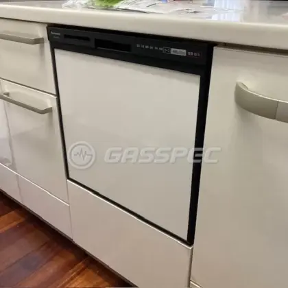 施工後のビルトイン食洗機（パナソニック NP-45RS9K）