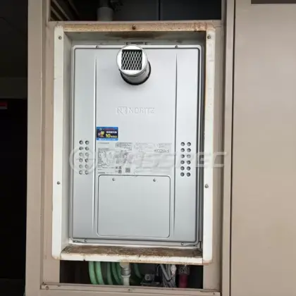 施工後の暖房熱源機（ノーリツ GTH-C2470AW3H-T BL）