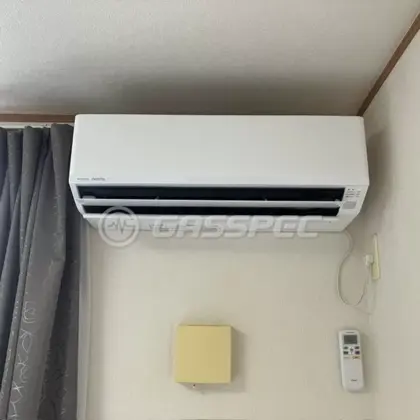 施工後のエアコン（ゼネラル AS-CH226T）
