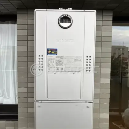 施工後の暖房熱源機（ノーリツ GTH-C2470AW3H BL）