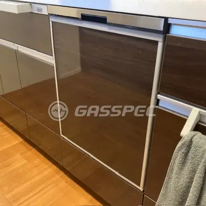 施工後のビルトイン食洗機（パナソニック NP-45BD1S）
