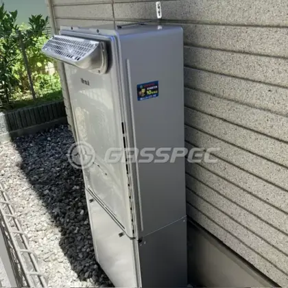 施工後の暖房熱源機（リンナイ RUFH-E2407SAW2-3(A)）