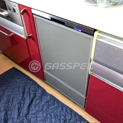 施工後のビルトイン食洗機（パナソニック NP-45BD1S）