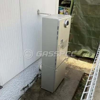 施工後の暖房熱源機（ノーリツ GTH-C2471AW6H BL）