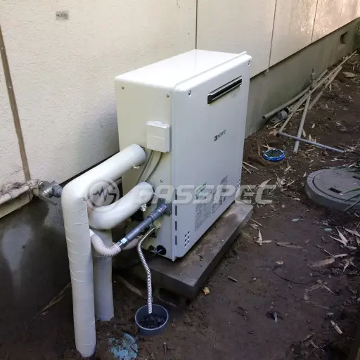 交換後の給湯器（ノーリツ GT-C206SARX BL）