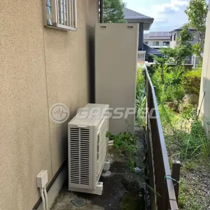 施工後のエコキュート（三菱 SRT-S377）