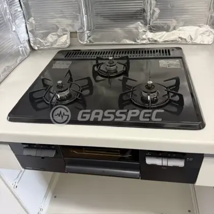 施工後のビルトインガスコンロ（ノーリツ N3WV5RWTQ1）