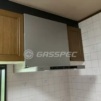 施工後のレンジフード（ノーリツ NFG6S25MSV）