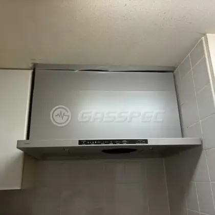 施工後のレンジフード（ノーリツ NFG9S25MSV）