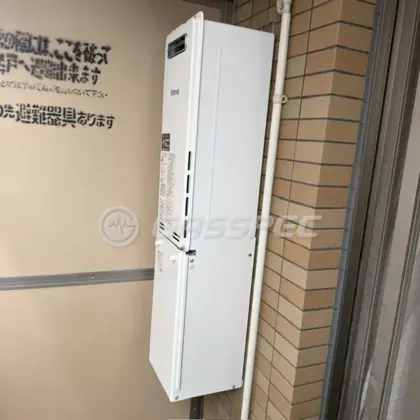 施工後の給湯器（リンナイ RUX-SA1616W(A)-E）