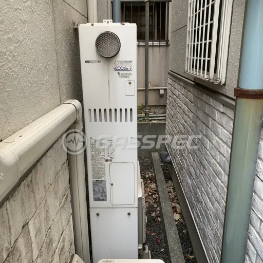 交換前の給湯器（パーパス GH-S247ZWS）