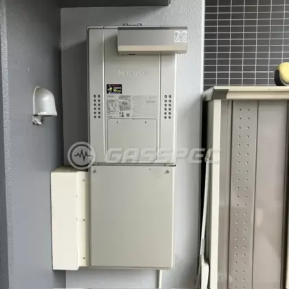 施工後の暖房熱源機（ノーリツ GTH-C2470AW3H BL）