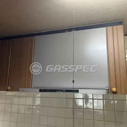 施工後のレンジフード（ノーリツ NFG7S25MSV）