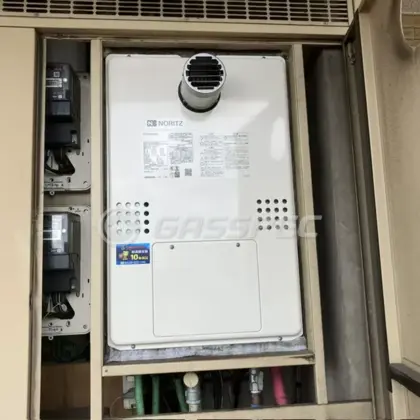施工後の暖房熱源機（ノーリツ GTH-2454SAW3H-T BL）
