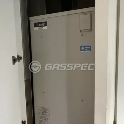 施工後の電気温水器（三菱 SRT-J37WD5）