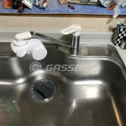 施工前の水栓・蛇口