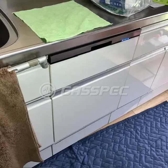 交換後のビルトイン食洗機（パナソニック NP-45BD1W）