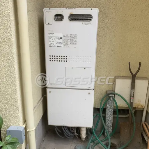 交換前の給湯器（ノーリツ GTH-C2432AWX6H）