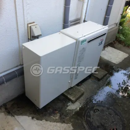 施工後の給湯器（リンナイ RUF-A2400SAG(A)）