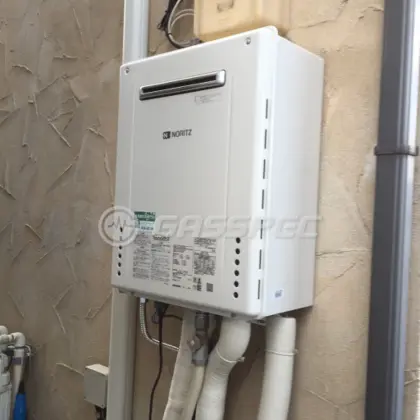 施工後の給湯器（ノーリツ GT-C246SAWX BL）