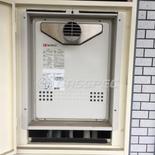 交換前の給湯器（ノーリツ GT-1627SAWX-C）