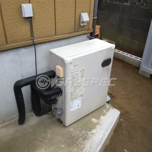 交換前の給湯器（ノーリツ OTQ-4701SAY）