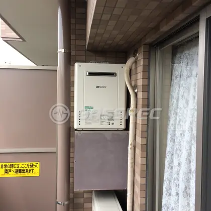施工後の給湯器（ノーリツ GT-2060SAWX BL）