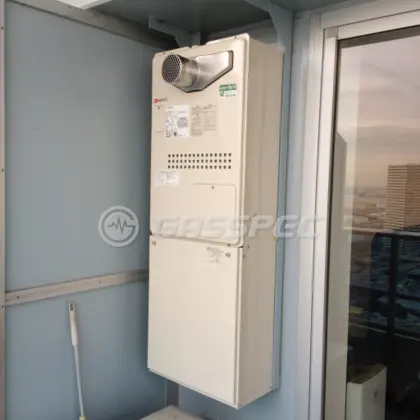 施工後の暖房熱源機（ノーリツ GTH-2444AWX3H-T-1 BL）