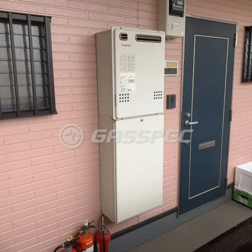 交換前の給湯器（ノーリツ GT-2022SAWX）