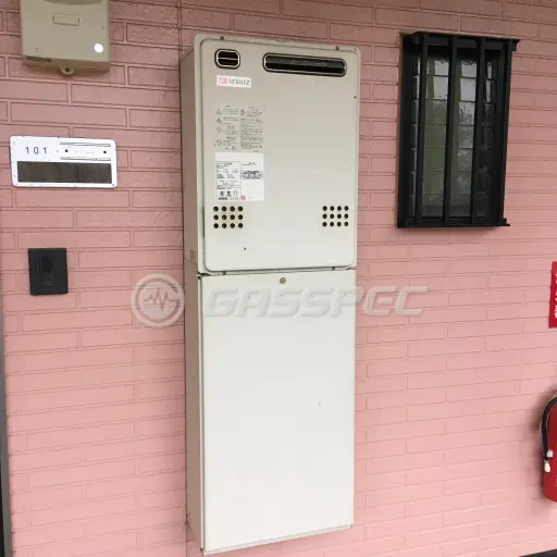 交換前の給湯器（ノーリツ GT-2022SAWX）