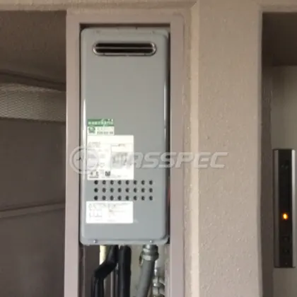 施工後の給湯器（ノーリツ GQ-1628AWX-DX BL）