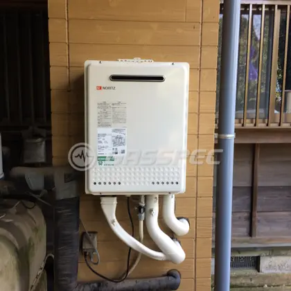 施工後の給湯器（ノーリツ GT-2460SAWX BL）