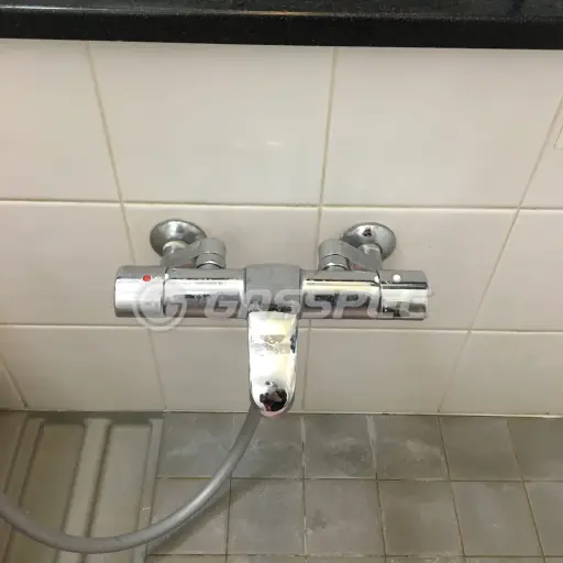 交換前の水栓・蛇口